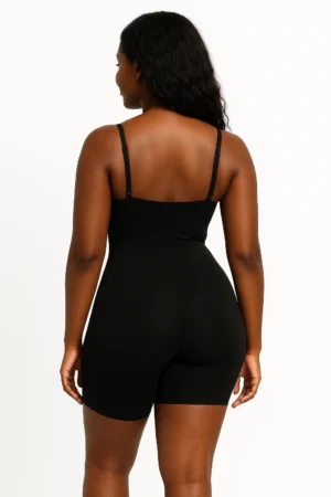 Detachable Mid-Thigh Bodysuit BACK