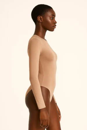 Longsleeve Thong Bodysuit S SIDE K