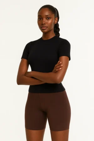 SHORT SLEEVE TOP FRONT