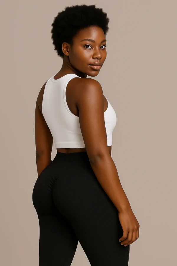 Seamless scrunch butt Legging CLOSEUP (2)
