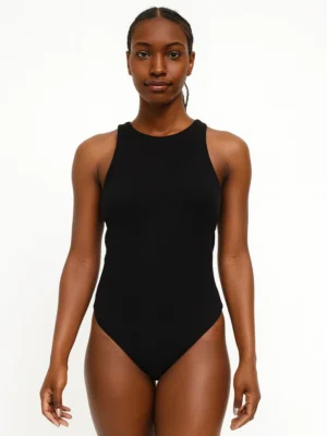Sleeveless Thong Bodysuit