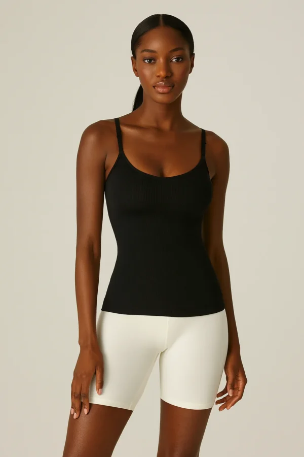 TANK TOP BLACK FRONT